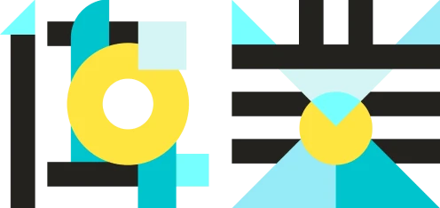 Illustration inspired by the Japanese characters 偉業 meaning “great work”