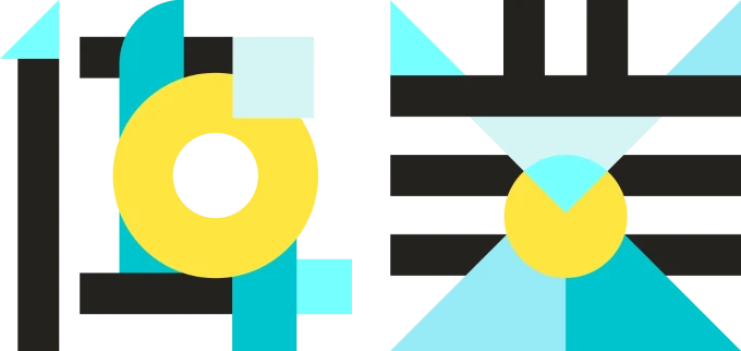 Illustration inspired by the Japanese characters 偉業 meaning “great work”